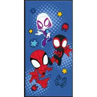 BrandMac Badehåndkle - Blått Spidey håndkle - 70x140 cm - 100% myk bomull