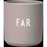 Design Letters Kopp - Favourite - Far - Grå - - OneSize - Kopp