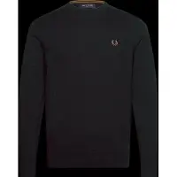 Fred perry for man. K9601 Classic navy jumper (M), Casual, Wool