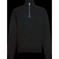 HUGO Neeler 10249110 Blue Halv Glidelås Genser