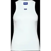 HUGO Easy 10257055 Blue Ermeløs T-skjorte