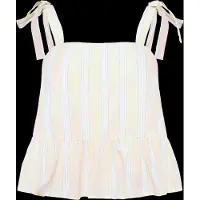 Gina Tricot - Poplin pyjamas singlet - pysjamas - Gul - M - Dame