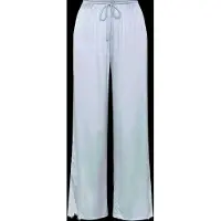 Gina Tricot  - Satin loungewear trousers - loungewear - Blå - S - Dame