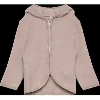 Huttelihut Cardigan - Ullfleece - Camel Melange m. Ører - - 56 - Cardigan