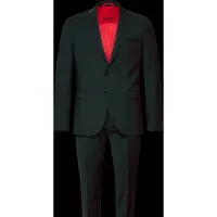 HUGO for man. 50540141 Arti-Hesten black suit (44), Casual, Party, Classic, Polyester