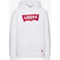 Levi's Hettegenser - Flaggermusvinge - Hvit m. Logo - - 4 år (104) - Hettegenser