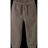 Lil´ Atelier Lil' Atelier Joggebukser - NmnIlondon - Shitake - - 2 år (92) - Joggebukse