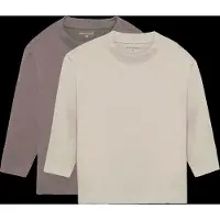 Minymo Gensere - 2-pack - Loose Passform - Vetiver - - 10 år (140) - Genser