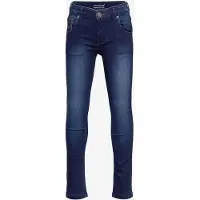 Minymo Bukser - Stretch Slim Fit - Mørkeblå Denim - - 2 år (92) - Jeans