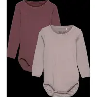Minymo Bodyer I/e - 2-pack - Violet Ice - - 50 - Langermet Body