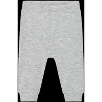 Minymo Bukser - Viskose - Grey Melange - - 1 år (80) - Bukser - bomull