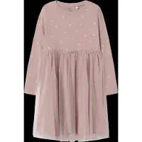 Name It Mini Kjole - Noos - NmfNajda - Deauville Mauve - - 2 år (92) - Kjole