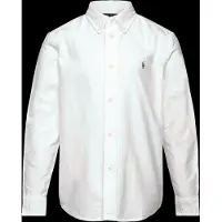 Ralph Lauren for boy. 322677133001 Iconic white Oxford shirt (2años= 94/100cm), Cotton, Classic, Long sleeve, children's fashion