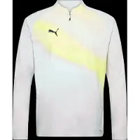 Puma Individual Lightspeed Ultimate Quarter-Zip Football Top Men, Men, Silver Mist/Black, M