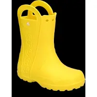 Crocs Gummistøvler - Handle It Rain Boot K - Yellow - - 34/35 - Gummistøvler