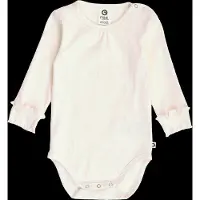 Müsli Body I/e - Rib - Cozy Meg - Tofu - - 1 år (80) - Langermet Body