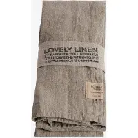 Fyrklövern Lovely Linen Lovely serviett 45 x 45 cm 4-pk, Natural Beige