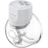 MOMCOZY S12 Pro bærbar brystpumpe grå dobbeltsett 0
