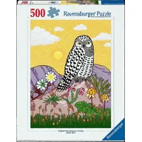 Ravensburger Snowy Owl, 500 brikker - EMBARGO for SM