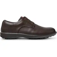 Camper for man. 18637-036 Atom Work brown leather shoes (40), Flat, Laces, Casual, Classic