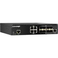 Qnap QSW-M3212R-8S4T Half-width Rackmount Full 10GbE L2 managed switch (8x 10GbE SFP+ / 4x 10GbE RJ45)
