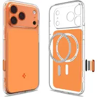 Spigen Ultra Hybrid T MagSafe - glossy orange - iPhone 17 Pro