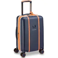 Delsey Cadence utvidbar kuffert 55 cm Roland Garros - blå