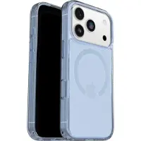 Otterbox Symmetry Series Clear - bakdeksel til mobiltelefon - MagSafe-kompatibilitet - polykarbonat, termoplastisk elastomer (TPE) - blå lykke (klar) - for Apple iPhone 17 Pro