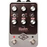 Universal Audio UAFX Ruby 63 Top Boost Forsterkerpedal
