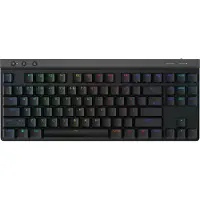 Logitech G515 LIGHTSPEED TKL - Linear - Gamingtastatur - Uten numpad - Nordisk - Svart