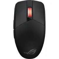 Asus ROG Strix Impact III - Mus - optisk - 7 knapper - kablet, trådløs - USB, Bluetooth 5.1, 2.4 GHz - USB ROG Omni trådløs mottaker - svart