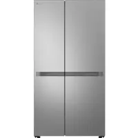 LG GSBC40PYPE side-by-side kjøleskap 664 liter, klasse E, Prime Silver