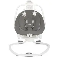 Joie Serina 2-i-1 gyngehopper/sittepute, Cosmo Grey