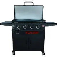 Char-Griller flat jerngrill, premium kvalitet, 4 brennere