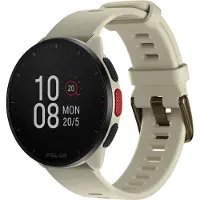 Polar Grit X Pro - Svart DLC - sportsur med bånd - FKM fluoroelastomer - svart - båndbredde: M/L - display 1.2" - Bluetooth - 47 g