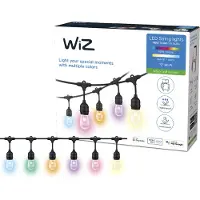 WiZ Connected Lichterkette Tunable White & Color 120lm Einzelpack Schwarz