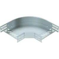 Obo Bettermann 6036564, Hjørnekoblingsbeslag, Zink, Stål, 90°, 200 mm, 60 mm