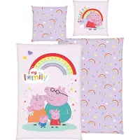 Herding Peppa Pig Ver 2 Sengetøysett 135x200 Cm