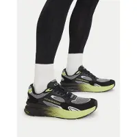 EA7 unisex. 7X000342_AF18617 Crusher Sonic Mix Shoes Black (43 1/3), Flat, Laces, Sport