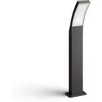 Philips Utendørs lysarmaturer, Utendørs sokkel/stang-belysning, Grå, IP44, Hage, Terrasse, I, Hage, Terrasse