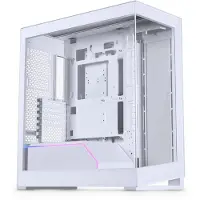 Phanteks NV5 MKII PC-kabinett, mid tower, DRGB, herdet glass, matt hvit