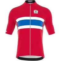 Bioracer Icon Classic Norwegian Cycling Kort Ermet Trøye