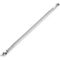 Silverstone RMS05-22 rackskinnesett 35 kg, stål, sølv