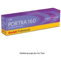 Kodak PROFESSIONAL PORTRA 160 - Fargeduplikatfilm - 135 (35 mm) - ISO 160 - 36 eksponeringer - 5 ruller