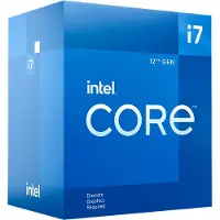 Intel Core i7-12700F Alder Lake Prosessor/CPU - 12 kjerner - 2.1 GHz - LGA1700 - Boks (med kjøler)