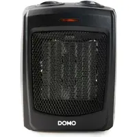 Domo DO7329H Keramisk varmevifte svart (DO7329H)