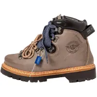 Art unisex. 1003011EW603_039 Leather Ankle Boots 0030 Air Alpine grey (39), Flat, Laces, Casual