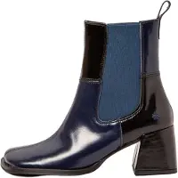 Art for woman. 1170711EH003_0MU Leather Ankle Boots 1707 Verona black (37), 3 to 5 cm, None, Casual