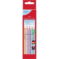 Faber-Castell Col. pencil Jumbo Grip Pastel box 5x