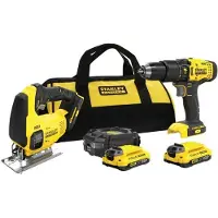 Stanley Sett med elektroverktøy 6 deler (SFMCK212D2S-QW)